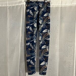 XS/S - Fleece-Lined Leggings - Butterfly Print